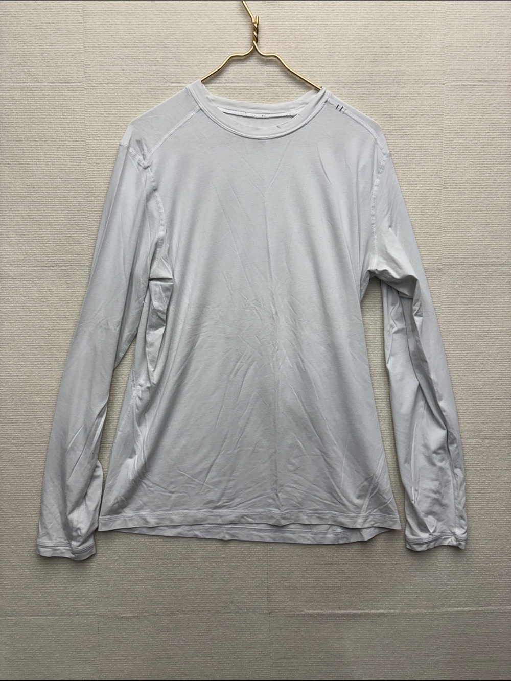 Lululemon Men's Long-Sleeve Performance Shirt - White
